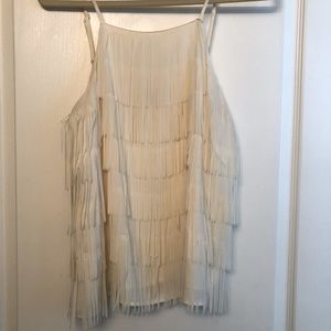 Guess fun fringe shirt!